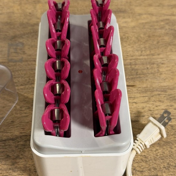 Clairol Quick Lift Heated Styling Clips 1993 L-12 Tested Working Vintage - Picture 5 of 6